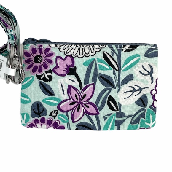 Vera Bradley Penelope’s Garden Up Zip ID & Lanyard - Picture 4 of 6